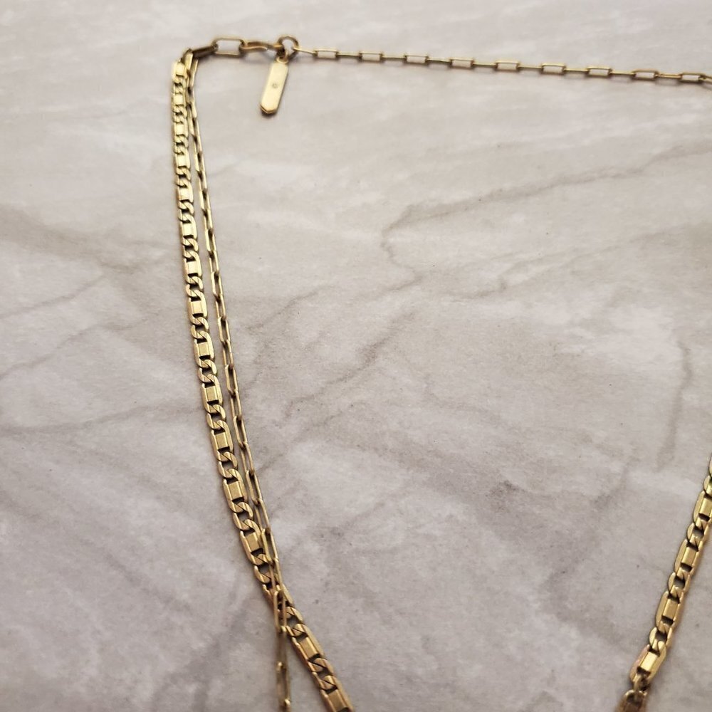 🦄 Stella and Dot Hammered Rhinestones Crystals Pave Unicorn Coin Pendant 🦄 - Picture 6 of 12